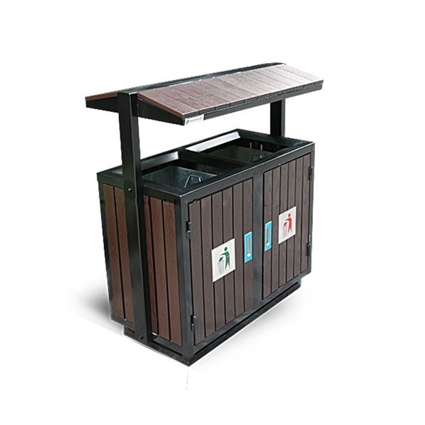 Recycle bin outdoor TRD02-GI