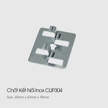 Flat Inox Connection Clip