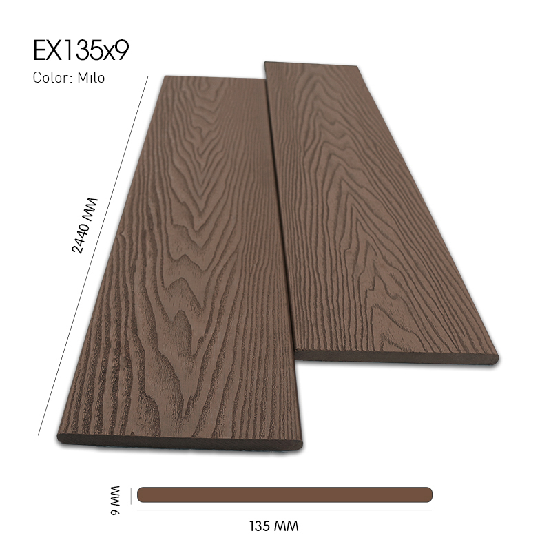 WPC 3D EXwood EX135x9 - Milo