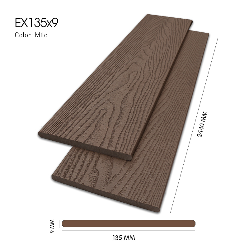 WPC 3D EXwood EX135x9 - Milo