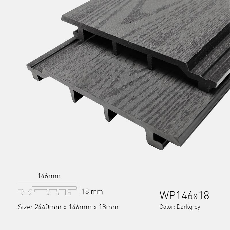 WPC WP146x18 Dark grey