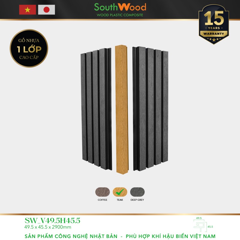 Southwood SW V49.5H45.5 Teak
