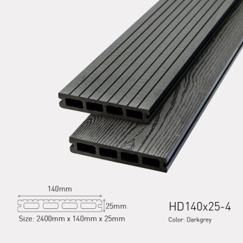 AWood Decking HD140x25-4 Darkgrey