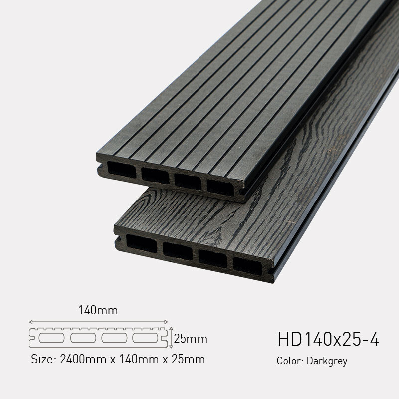 AWood Decking HD140x25-4 Darkgrey