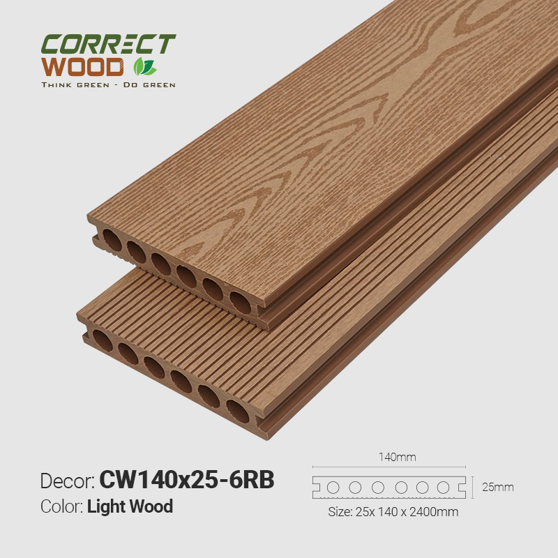 Correct Wood CW140X25-6RB Light Wood