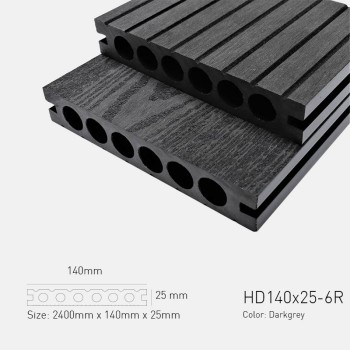 Decking HD140x25_6R Dark grey