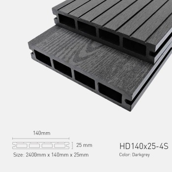 Decking HD140x25_4S Dark grey