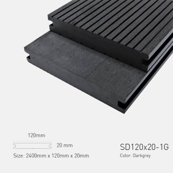 Decking SD120x20_1G Dark grey