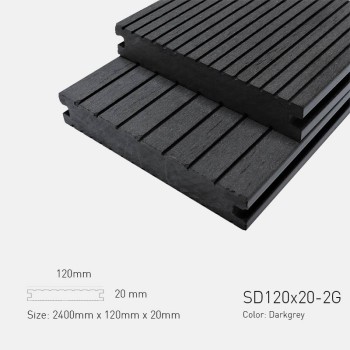 Decking SD120x20_2G Dark grey