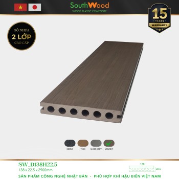 Southwood SW D138H225 Walnut