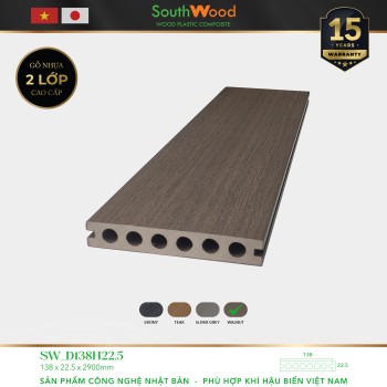 Southwood SW D138H225 Walnut