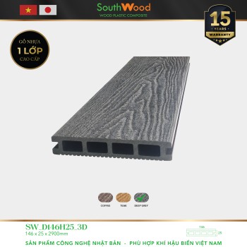 Southwood SW D146H25-3D Deep Grey