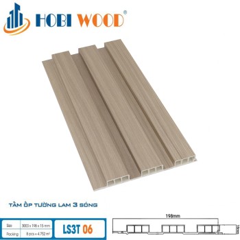 Wall Cladding Hobi Wood LS3T-06