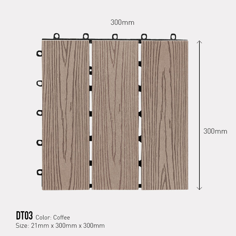 Decking tile AWood DT03 Coffee