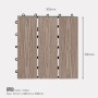 Decking tile AWood DT03 Coffee