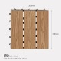 Decking tile AWood DT03 Wood