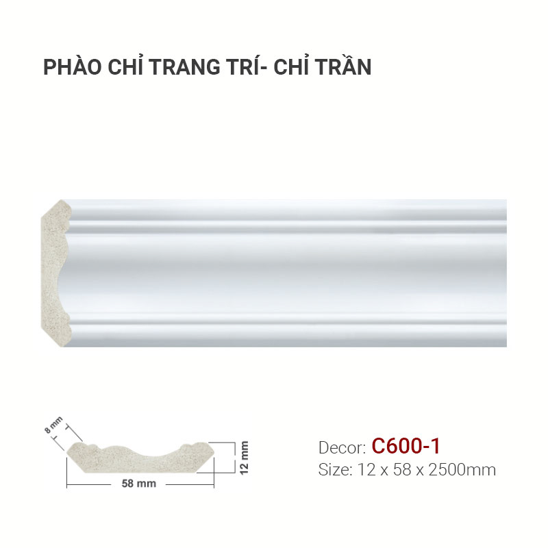Ceiling Molding C600-1