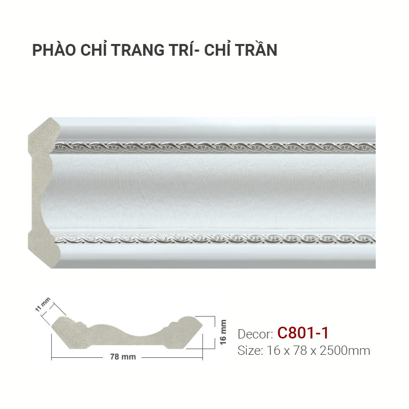Ceiling Molding C801-1