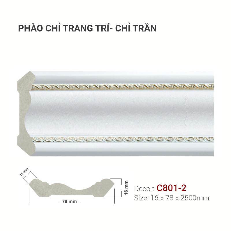 Ceiling Molding C801-2