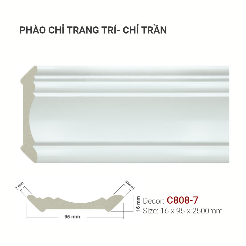 Ceiling Molding C808-7