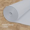 White Foam Rubber Blue 2mm