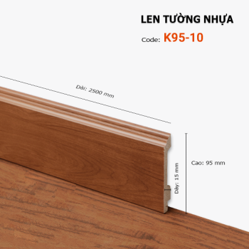 Plastic skirting K95-10
