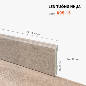 Plastic skirting K95-15