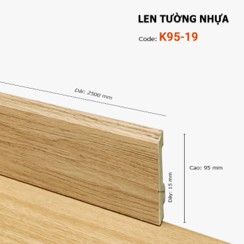 Plastic skirting K95-19