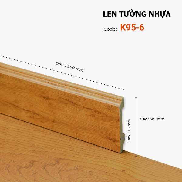 Plastic skirting K95-6