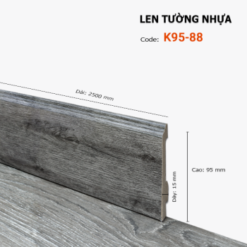Plastic skirting K95-88
