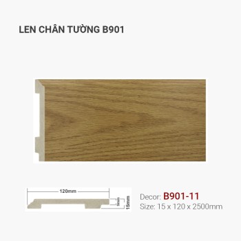 Plastic skirting B901-11