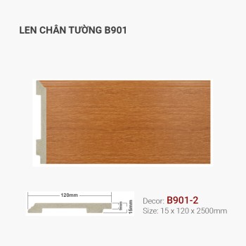 Plastic skirting B901-2