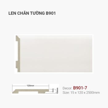 Plastic skirting B901-7