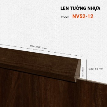 Plastic skirting NV52-12