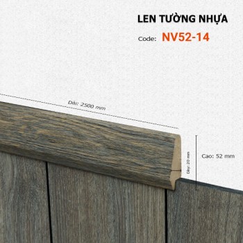 Plastic skirting NV52-14