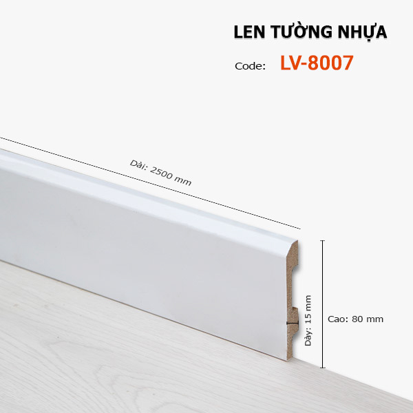 PVC Skirting LV 8007