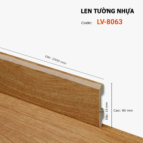 PVC Skirting LV 8063