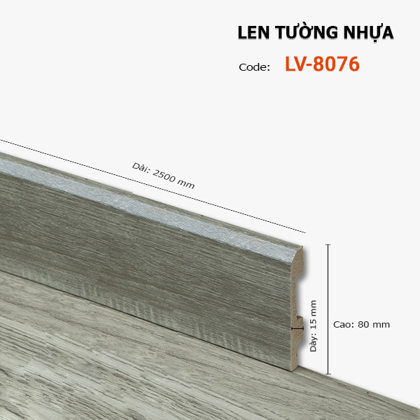 PVC Skirting LV 8076