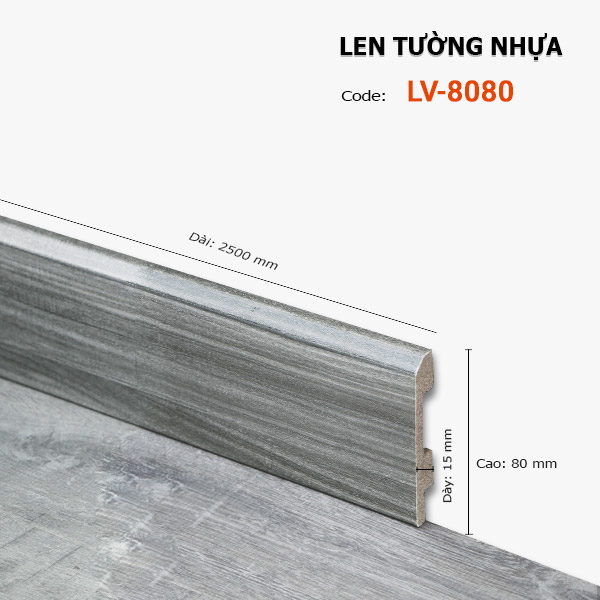 PVC Skirting LV 8080