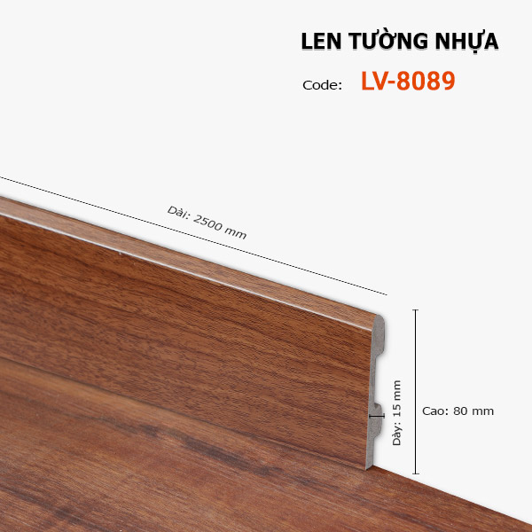 PVC Skirting LV 8089