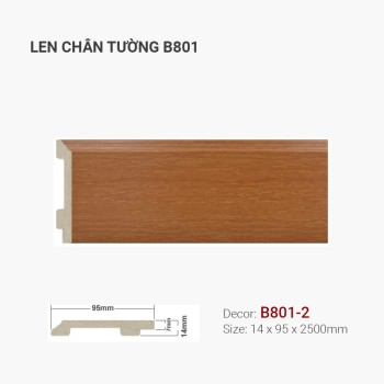 Plastic skirting B801-2
