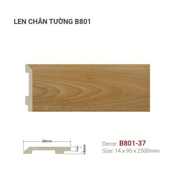 Plastic skirting B801-37