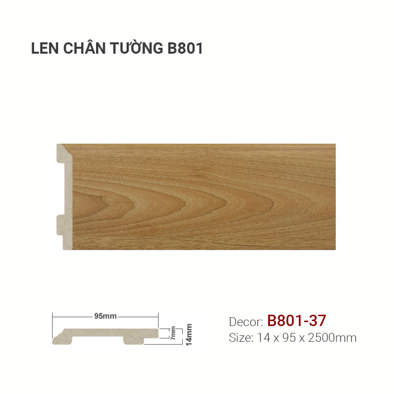 Plastic skirting B801-37