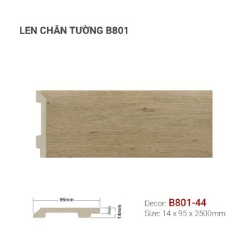 Plastic skirting B801-44