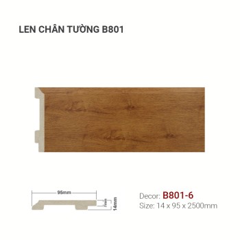 Plastic skirting B801-6