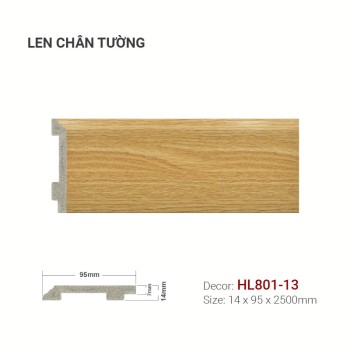 Plastic skirting HL801-13