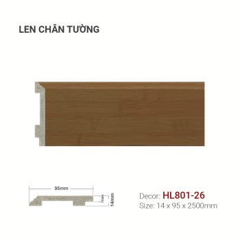 Plastic skirting HL801-26