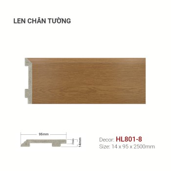 Plastic skirting HL801-8