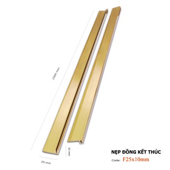 Copper end border F25x10