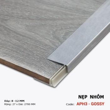 Aluminium End Border APH3 - Gossy